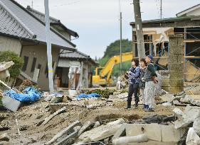 Devastating aftermath left in wake of eastern Japan floods