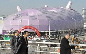 Japan Pavilion at Shanghai Expo completed