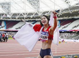 Athletics: Japan's Tsuji takes 3rd in women's 400 T47 at World Paras