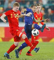 Soccer: Belgium-Japan friendly