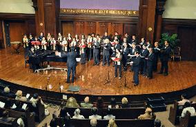 Japanese choral groups at 9/11 memorial concert in N.Y.