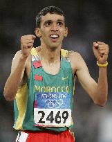 Morocco's Guerrouj wins men's 1,500-meters in Olympics