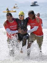 Japan's Hata finishes 6th in PT2 triathlon