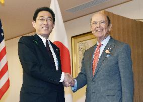 Kishida, Ross meet in Tokyo