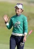 Japan's Miyazato plays at British Open golf