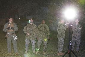 U.S. military helicopter in Okinawa