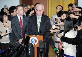 Senior U.S. official Bosworth in Seoul