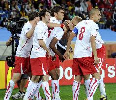 Switzerland win stunning victory to Spain