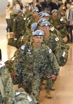 Japan troops complete pullout from U.N. mission in S. Sudan