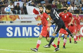 Soccer: Japan defeat Iran, need 1 more win to qualify for Rio