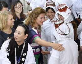 G-7 leaders' spouses soak up beauty of central Japan's land and sea