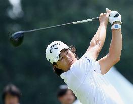 Golf: Ishikawa sits 5 shots off lead at Wyndham Championship
