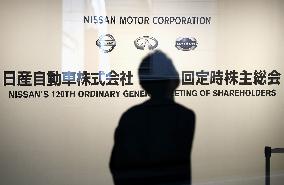Nissan shareholders' meeting