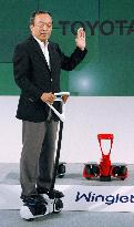 Toyota Motor develops personal transport assistance robot