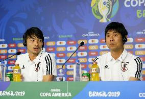 Football: Copa America press conference