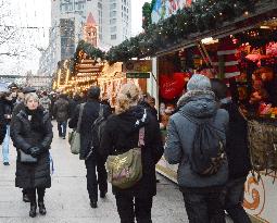 Berlin Christmas market reopens after suspected terrorist attack