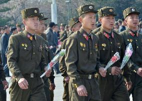 N. Korea marks birthday of country founder