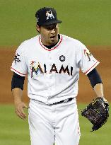 Marlins' Tazawa pitches scoreless inning of relief