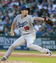 Baseball: Maeda gets 8th win as Dodgers beat ChiSox
