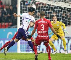 Football: Zulte Waregam-Anderlecht match in Belgium