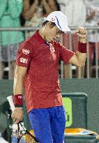 Nishikori advances to Miami Open q'finals