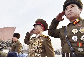 71st anniversary of N. Korea armed forces