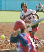(2)Japan rebounds to clobber Taiwan in Athens softball