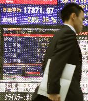 Tokyo stocks fall sharply