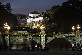 Imperial Palace illumination