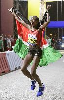 Athletics: Women's marathon at worlds