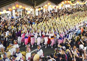 Awa Odori festival in western Japan