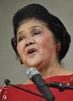 Imelda Marcos in campaign rally