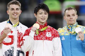 Olympics: Uchimura wins men's all-around gold