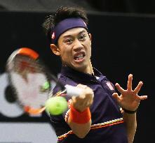 Tennis: Nishikori at NY open