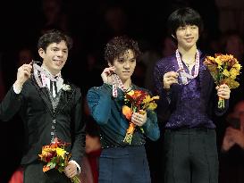 Figure skating: Skate Canada men's medalists