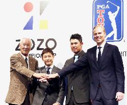 Golf: New PGA tournament in Japan