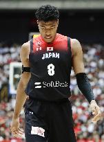 Basketball: Japan-Argentina World Cup warm-up game