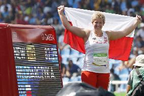 Poland's Wlodarczyk sets world record in women's hammer throw