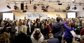 Protest against U.S. climate policy