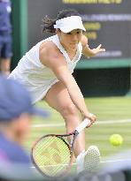 Japan's Hibino loses in Wimbledon 1st round