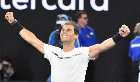 Nadal advances to Australian Open final