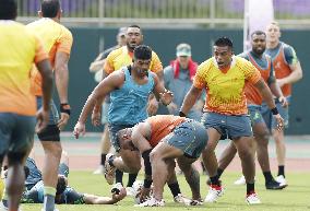 Rugby: Australia training for World Cup