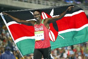 Olympics: Kenya's Rudisha wins men's 800m