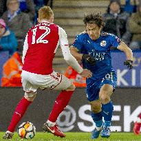 Football: Leicester vs Fleetwood