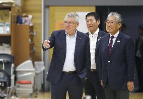 IOC chief Bach in Japan