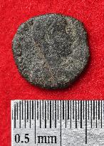 Ancient Roman coins unearthed in castle ruins in Okinawa