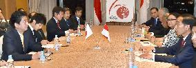 Japanese PM meets Indonesian President in Manila