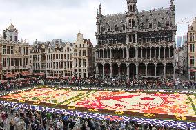 Brussels Flower Carpet opens with "Japan" as its theme