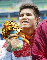 Japan's Kimura wins bronze in men's 100-meter breaststroke