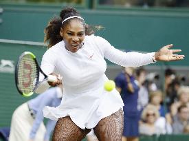 Tennis: Williams at Wimbledon